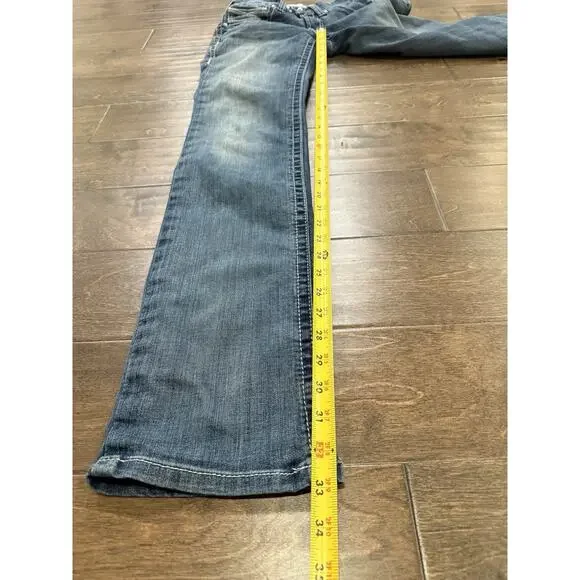Ariat Real Denim Womens Blue Denim Low Rise Casual Jeans Size 26L *Flaws* - Picture 9 of 13